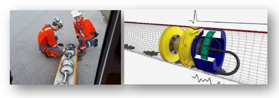 Smart Pigs in pipes