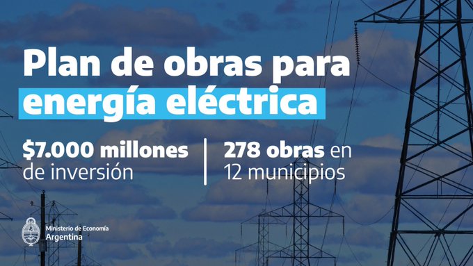 1716 plan de obras de energia electrica Argentina interna 2
