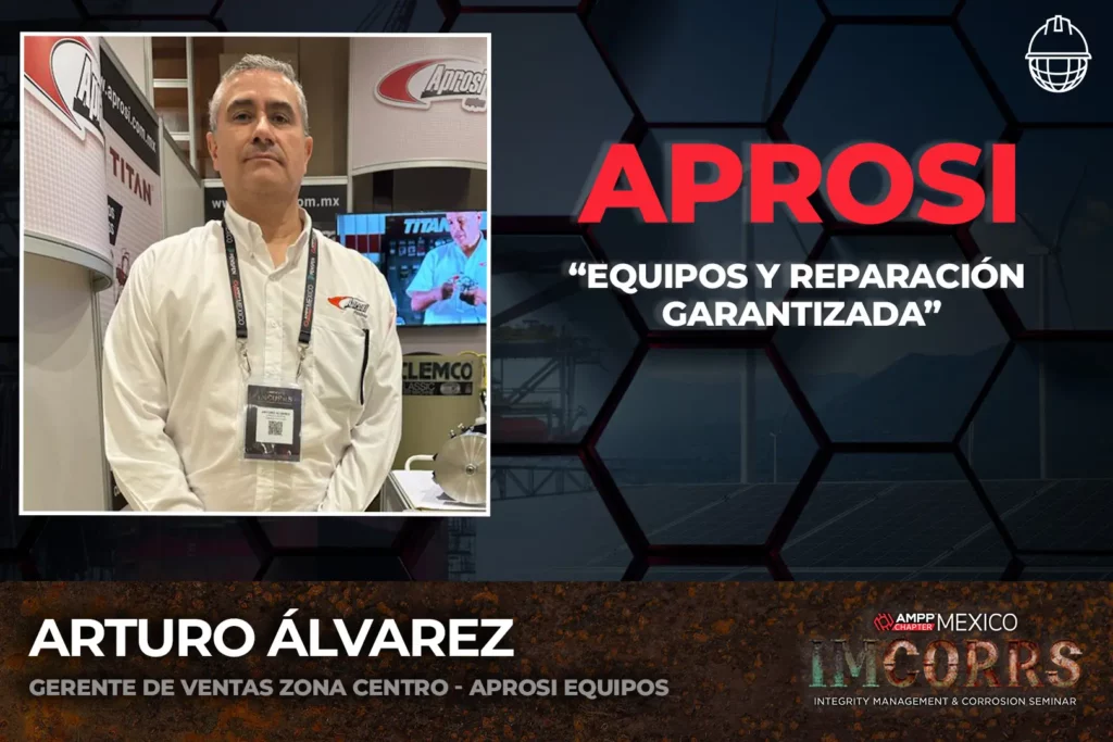 Arturo Álvarez, Sales Manager for the Central Zone of Aprosi Equipment