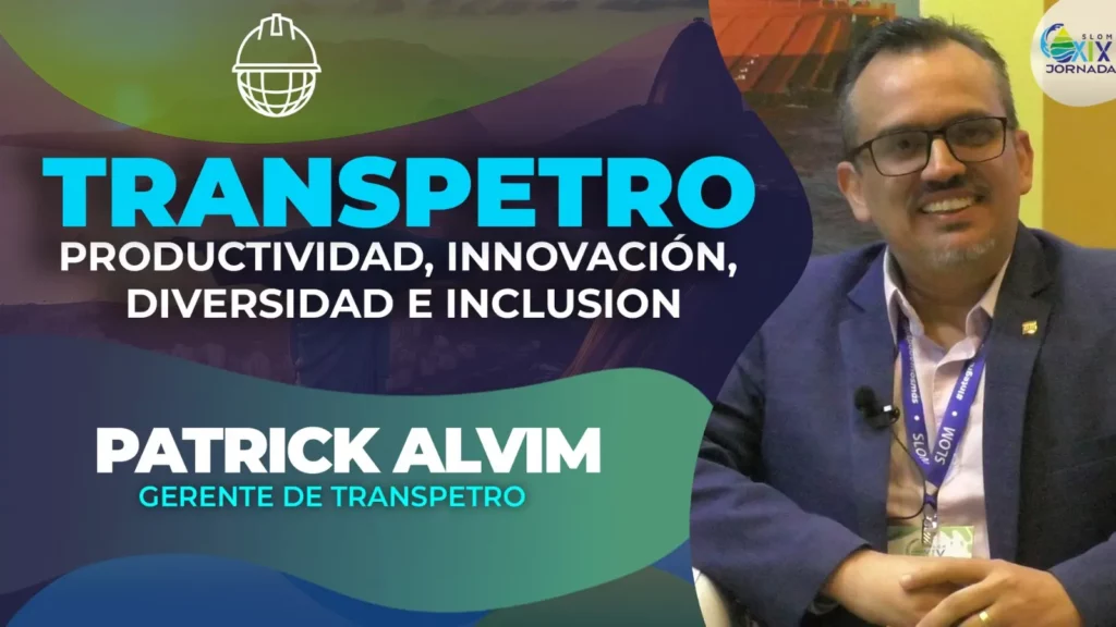 Patrick Alvim, Manager of the Angra Dos Reis Terminal, Transpetro. Slom 2023 