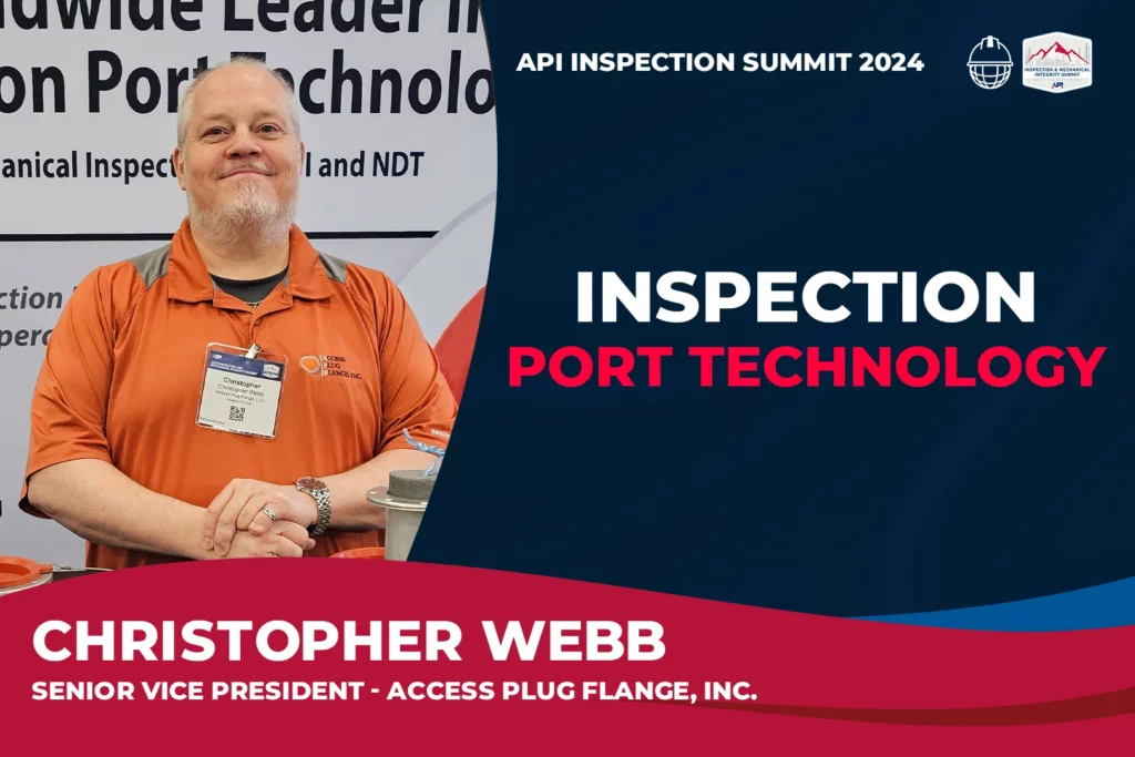 Christopher Webb From APF Access Plug Flange at API Summit