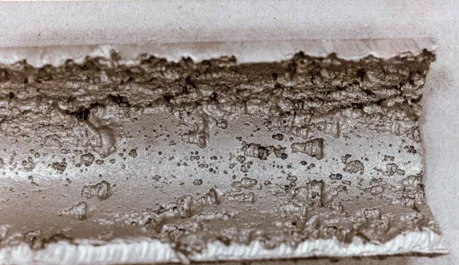 CO2 corrosion sample