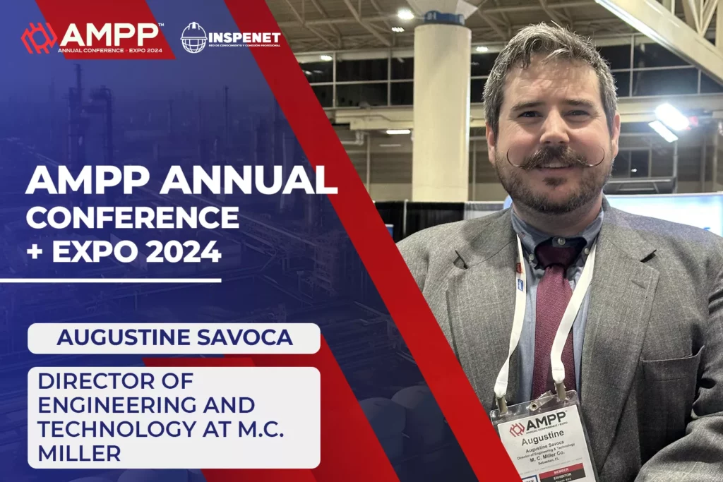 Augustine Savoca from MC Miller at AMPP 2024