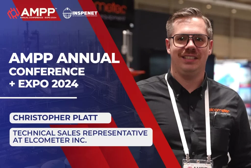 Christopher Platt from Elcometer at AMPP