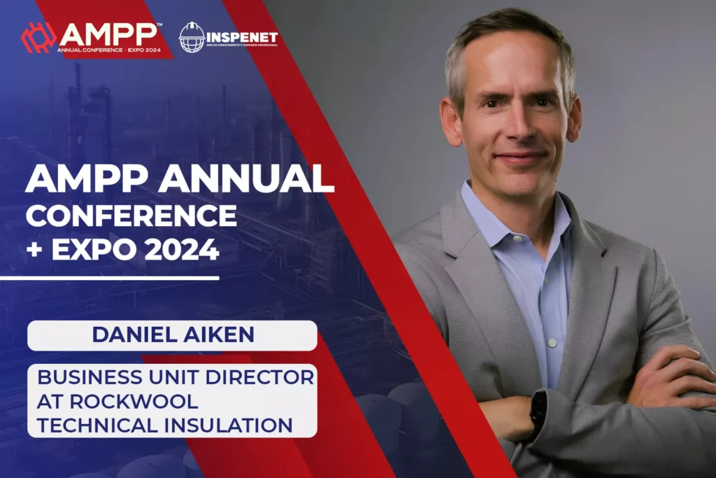 Daniel Aiken from Rockwool at AMPP 2024