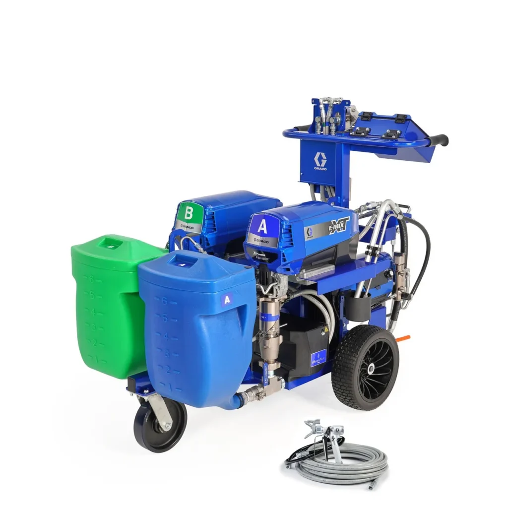 spray and proportioning systems by Graco