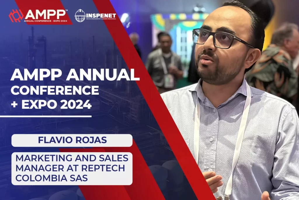 Flavio Rojas from Reptech at AMPP 2024