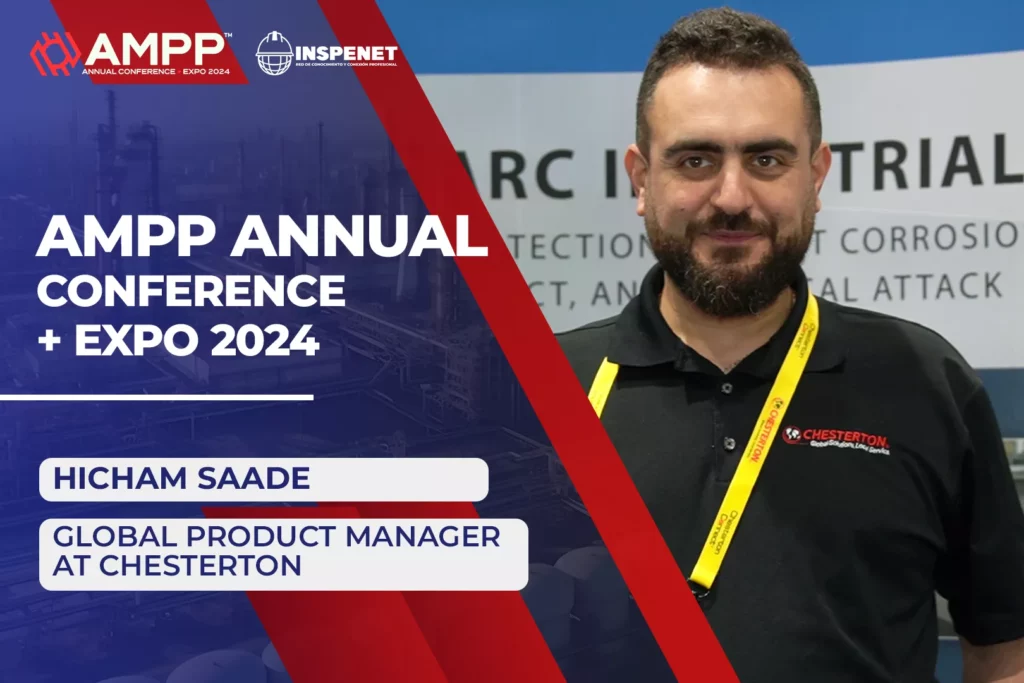 Hicham Saade from Chesterton at AMPP 2024