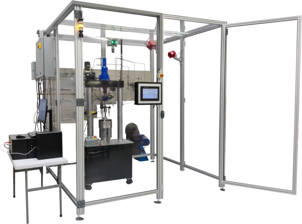 Hydrogen test enclosure de Cortest