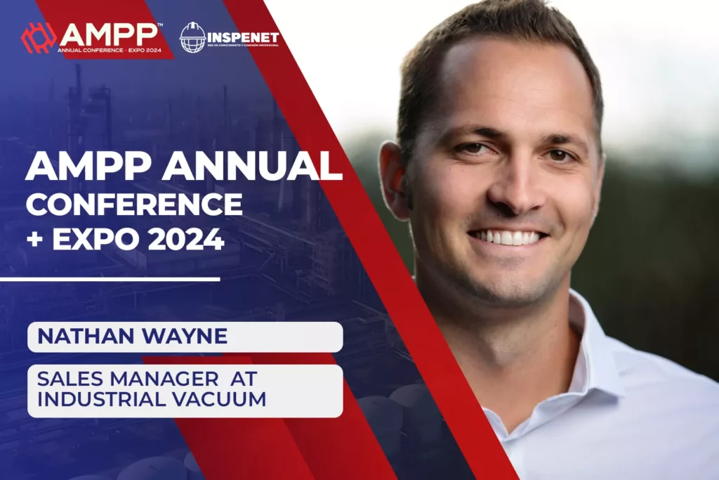 Nathan Wayne from Industrial Vacuum at AMPP 2024