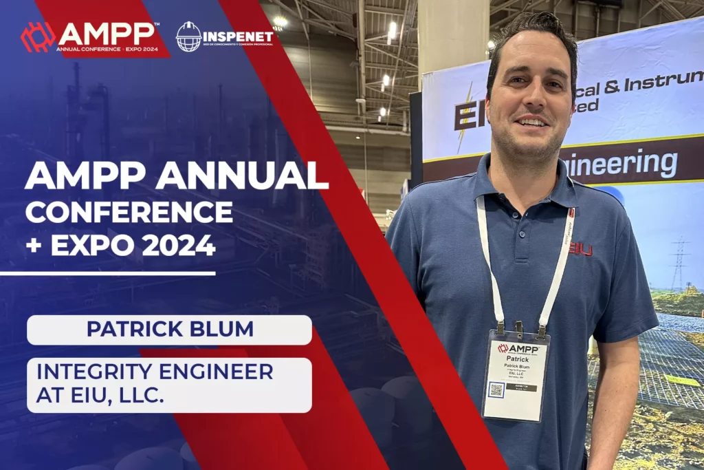 Patrick Blum de EIU LLC en AMPP 2024