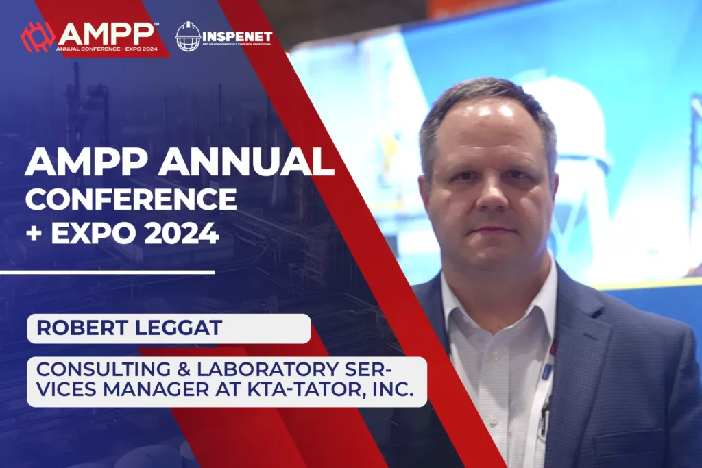 Robert Leggat de KTA-Tator en AMPP 2024