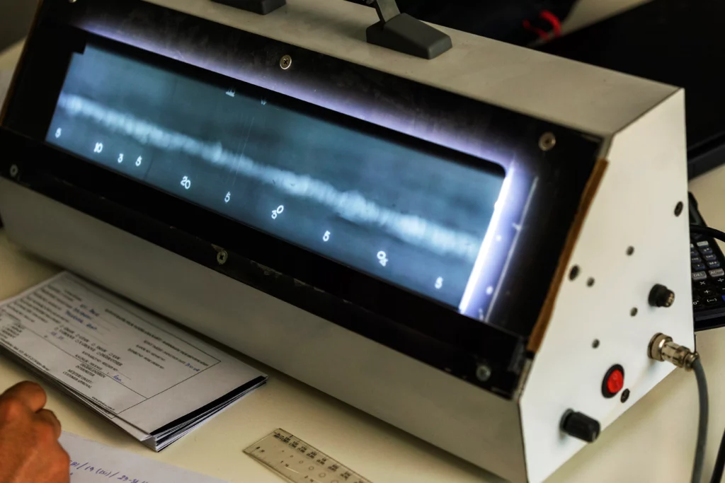 Figura 1. Equipo de radiografías para la evaluación de soldadura según las normas AWS.