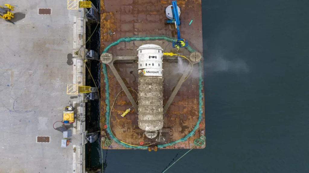 Microsoft subsea data center