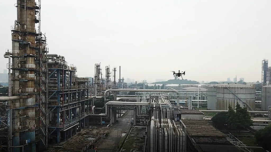Inspección con drones con termocámara