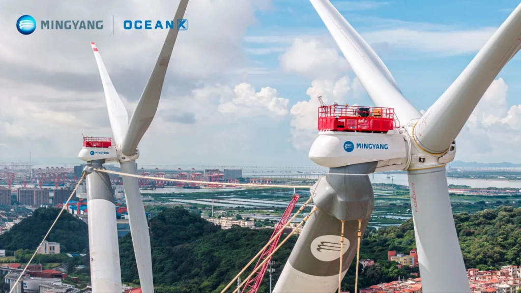 Mingyang floating wind power platform
