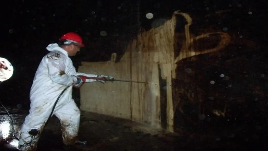 Internal washing of storage tanks