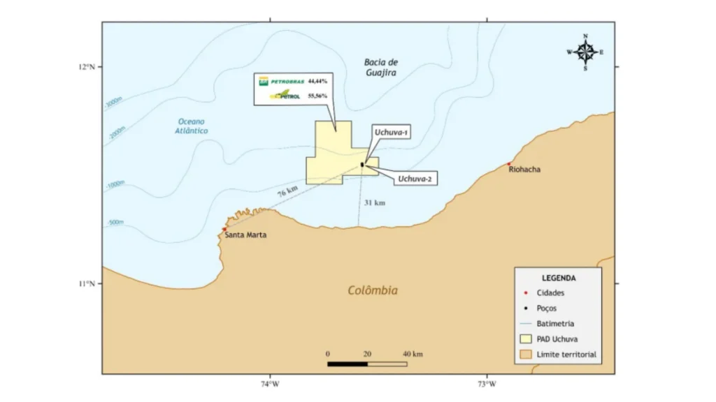 Gas discovery in Colombia