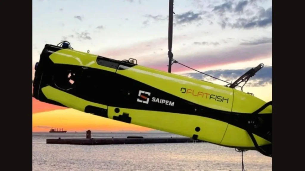 Saipem FlatFish Hydrons for underwater exploration