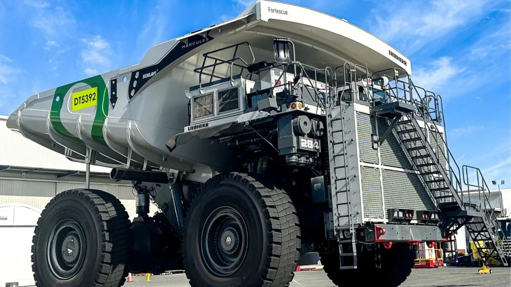Fortescue tiene su camión de hidrógeno en Pilbara