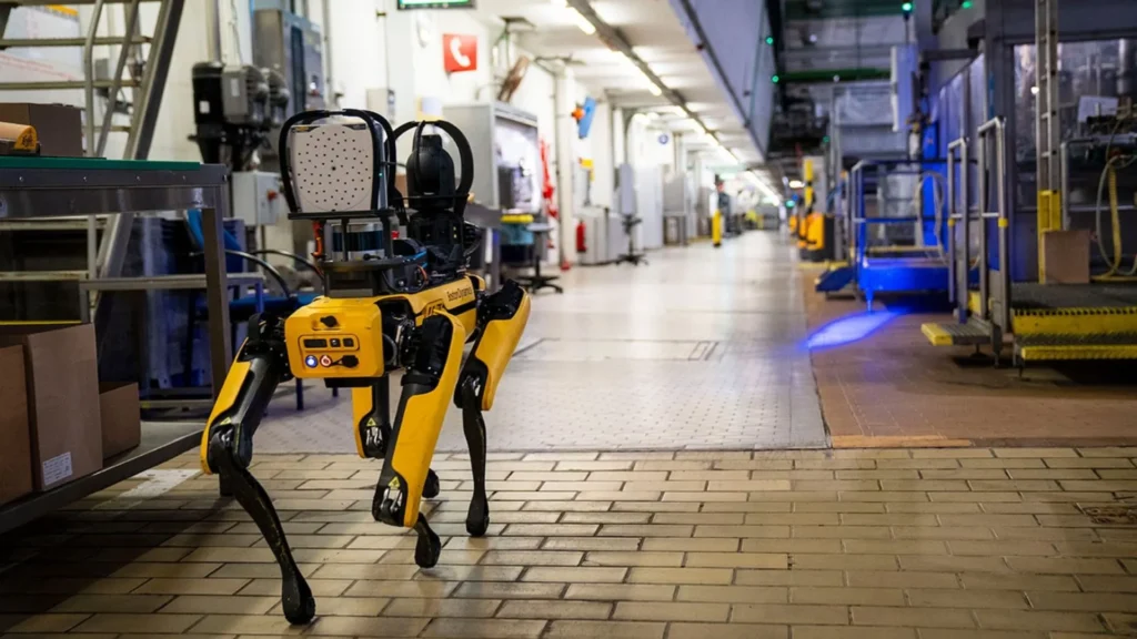 Boston Dynamics has improved the capabilities of the robot dog Spot