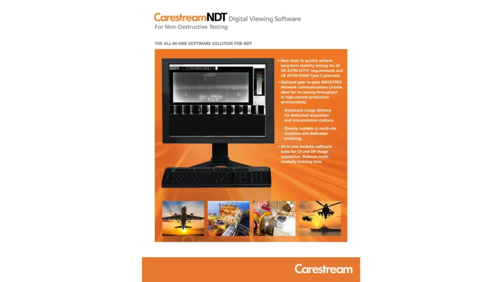 another imagen of Carestream NDT