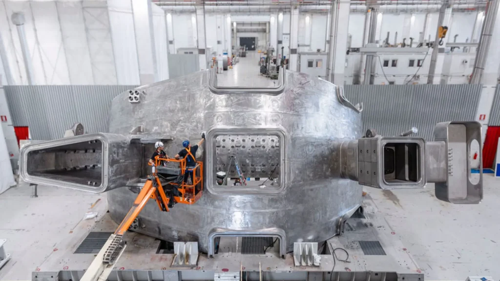 primer recipiente de vacío para el proyecto ITER