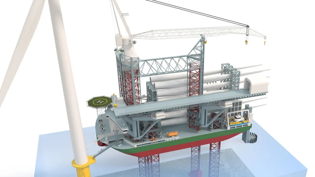 Jack-up on Jack-up platform