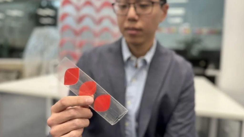 Prototype of the folding system