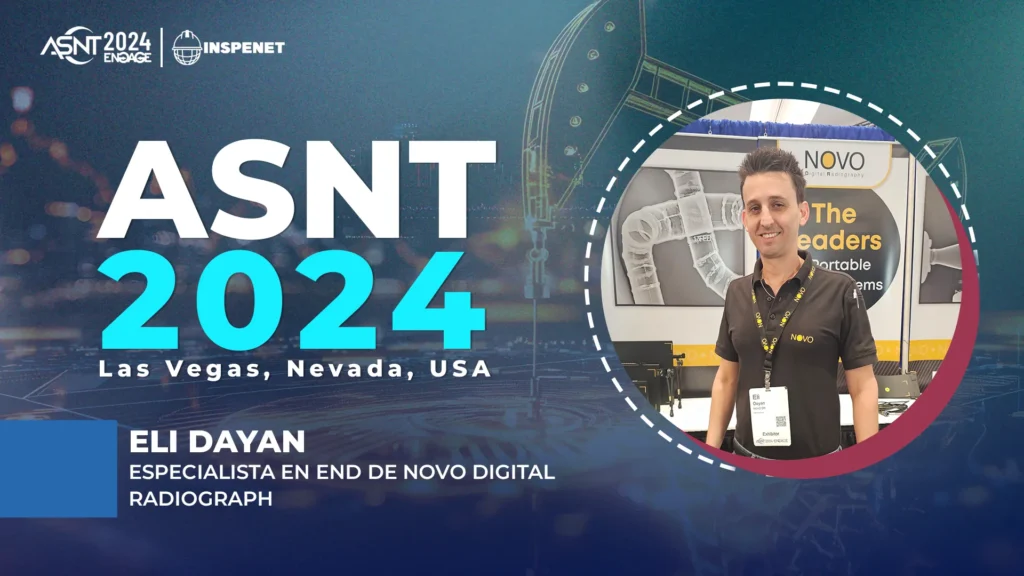 Novo DR presenta su sistema de radiografía portátil en ASNT 2024