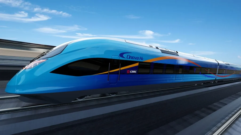 Uno de los trenes de hidrógeno se llama CINOVA H2