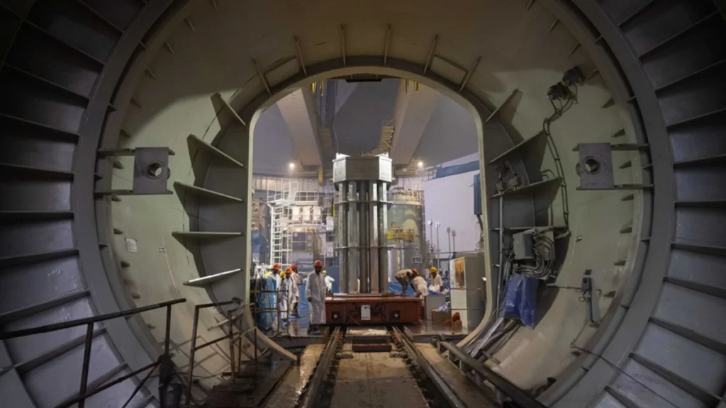 Reactor at Rooppur Nuclear Power Plant