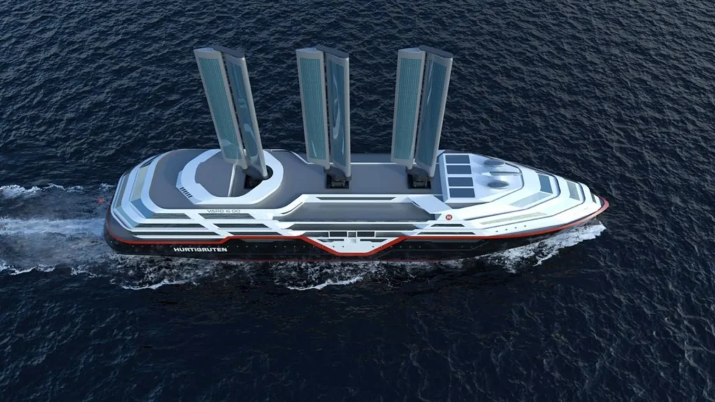 Las empresas Hurtigruten y VARD han desvela el diseño del futuro crucero