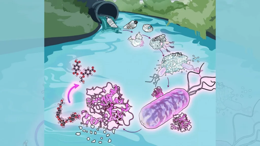 Drawing of the bacteria