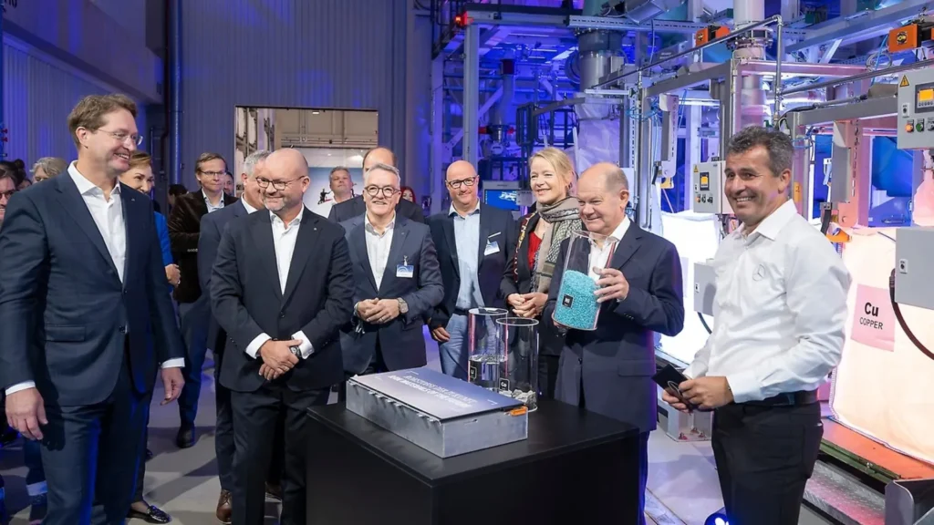 Inauguration of the plant