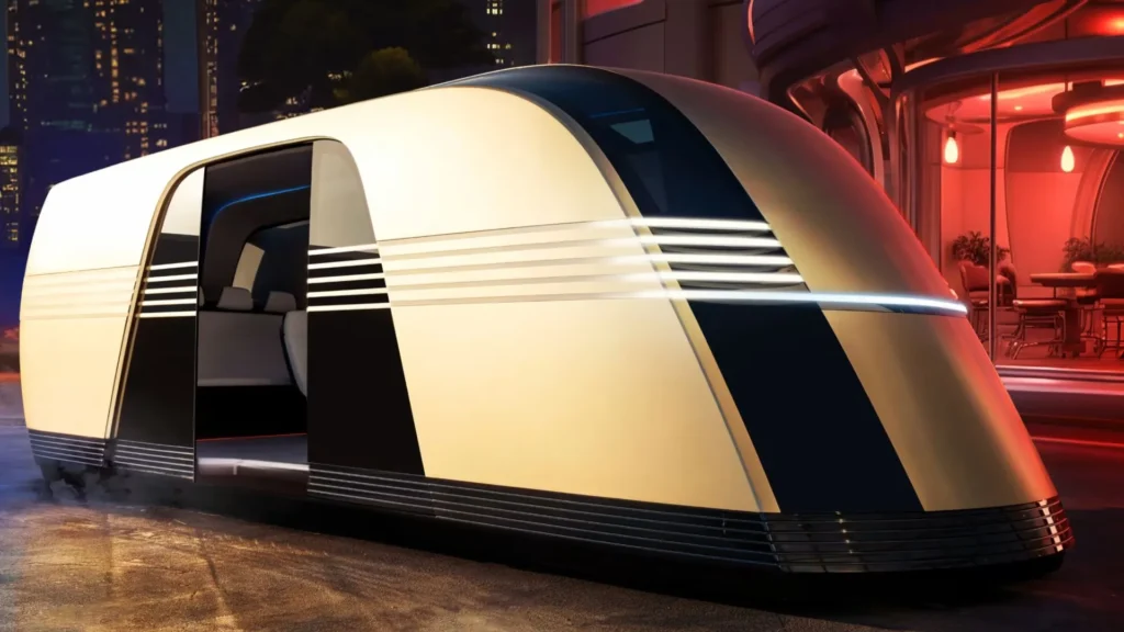 The Robovan is another of the robotaxi