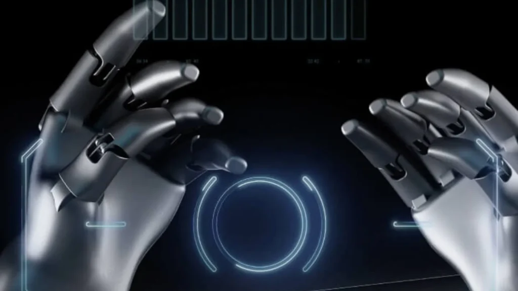 The hands of the GR-2