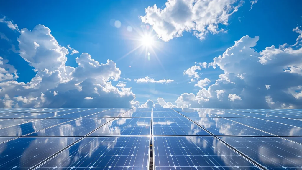 Paneles de energía solar para mejorar la eficiencia operativa