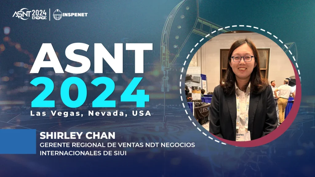 SIUI en ultrasonido y NDT en ASNT 2024