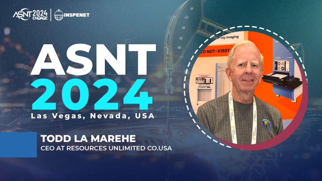 Todd LaMarche de RUCO at ASNT 2024