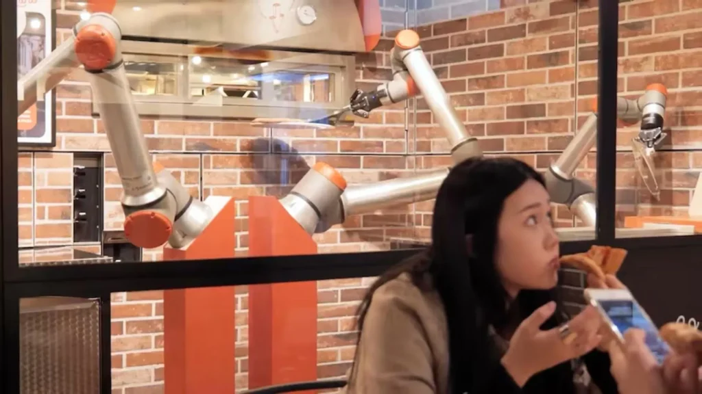 Robot mechanical arms