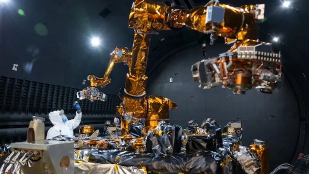 The system will allow real-time repairs to be made to satellites in orbit.