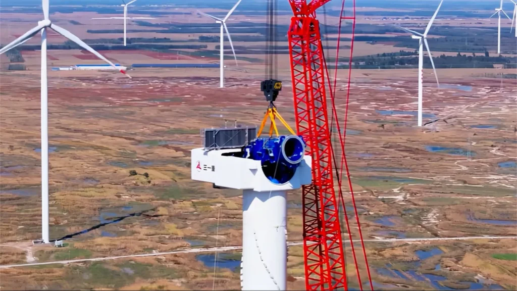 The world's largest onshore wind turbine is up and running
