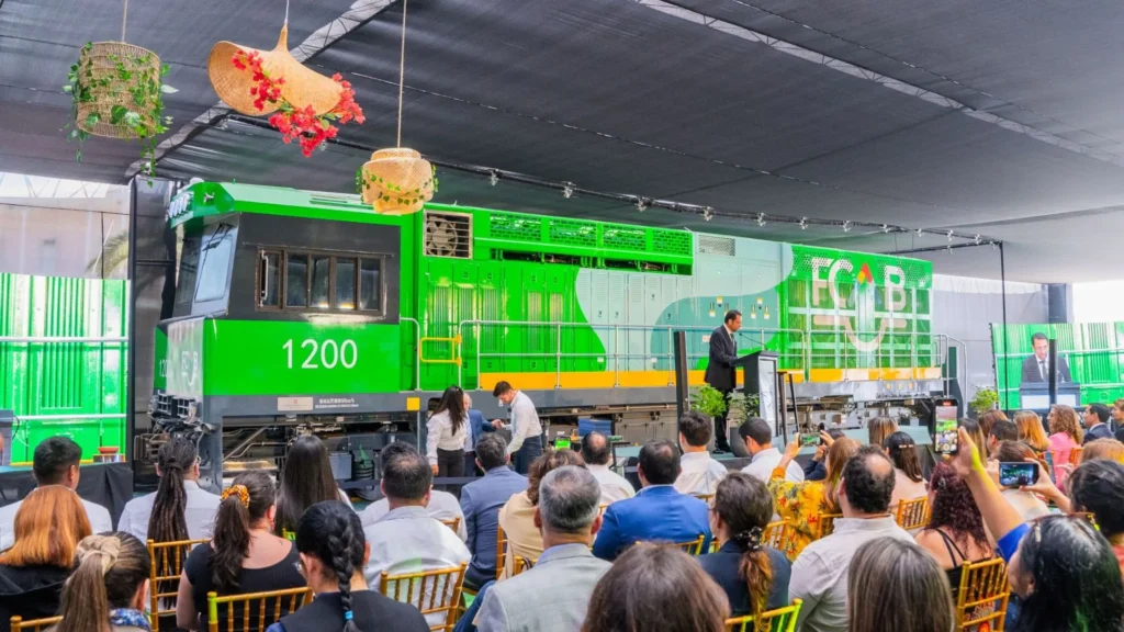 Presentación de la locomotora 
