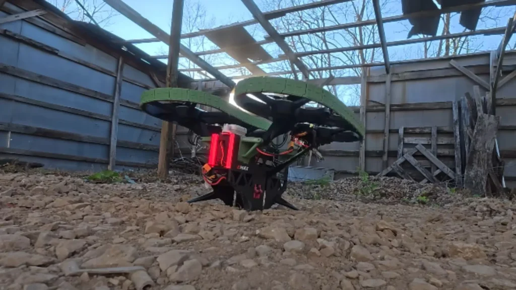 Photo of the transformer becoming
