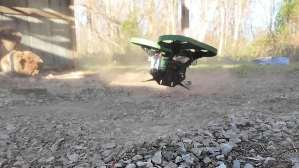 The transformer vehicle required several upgrades before it could fly.