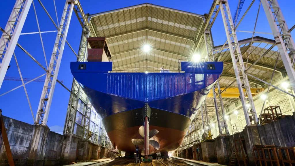 Image of the research vessel Anna Weber-van Bosse