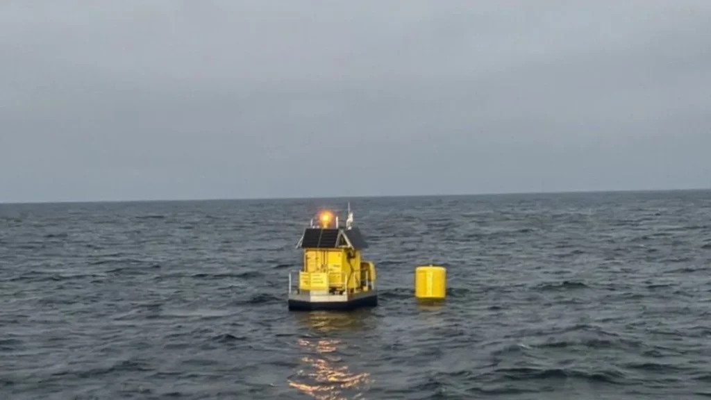 Despliegue de la boya FLiDAR