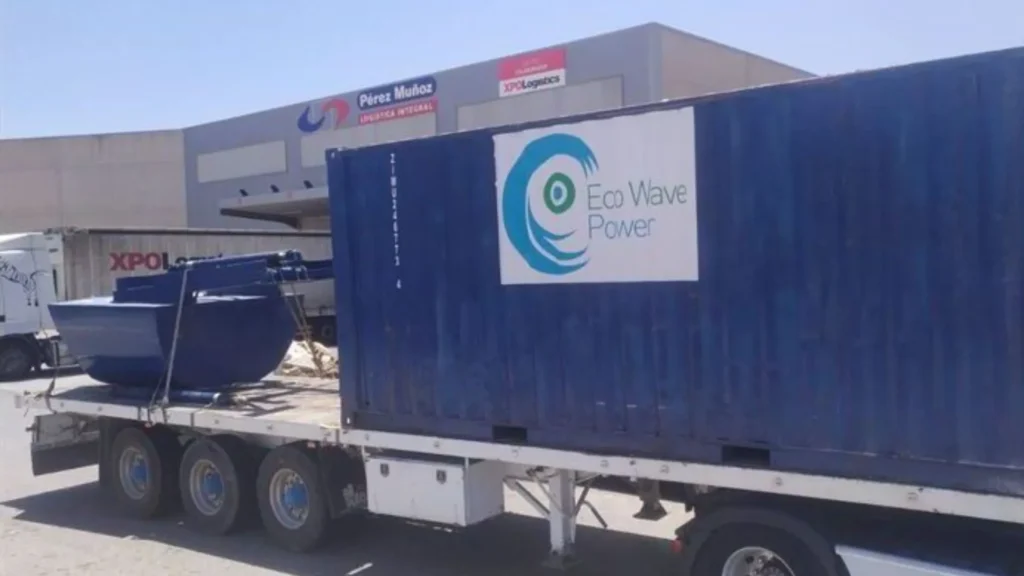 EWP conversion unit on its way to the Port of Los Angeles