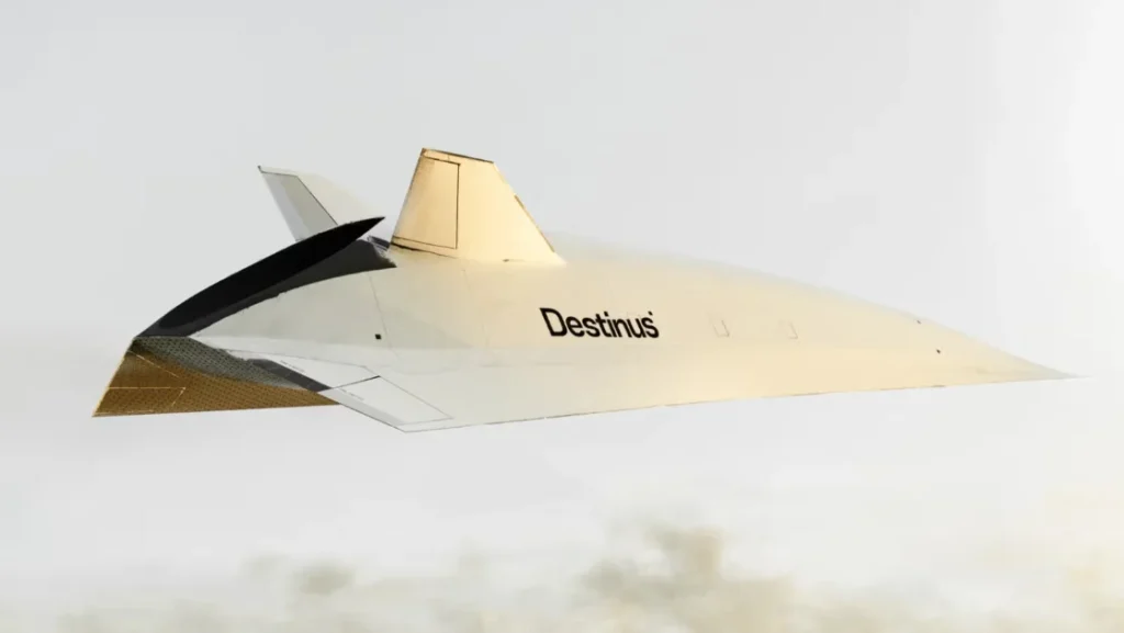 Destinus S, avión supersónico propulsado por hidrogeno
